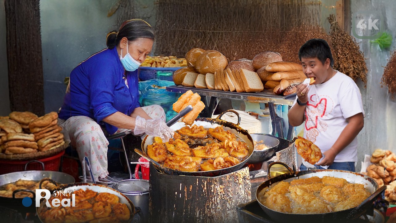 The Most Unique Ways to Eat Banh Mi in Vietnam โ Ep. 05 | Fried Shrimp, 3 Street Vendors | 4K