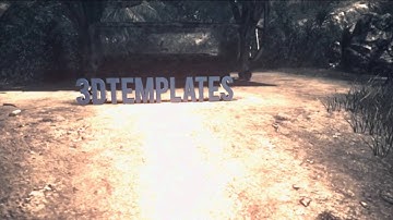 FREE 3D  Motion Track Template #1: Village