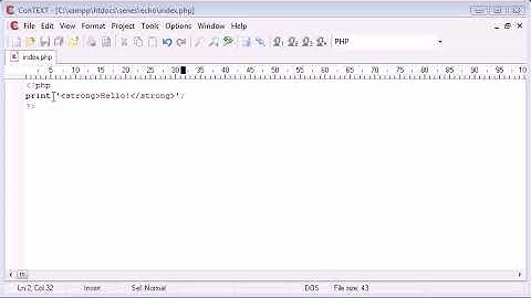 Beginner PHP Tutorial 10 print
