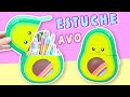 ESTUCHE o LAPICERA AVO Aguacatín - Ideas Regreso a Clases| Manualidades aPasos