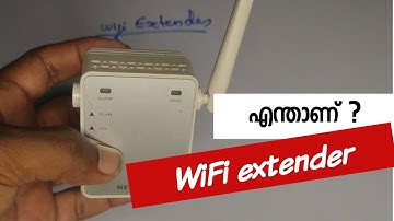 എന്താണ് WiFi extender | Dineesh Kumar C D shorts | Malayalam