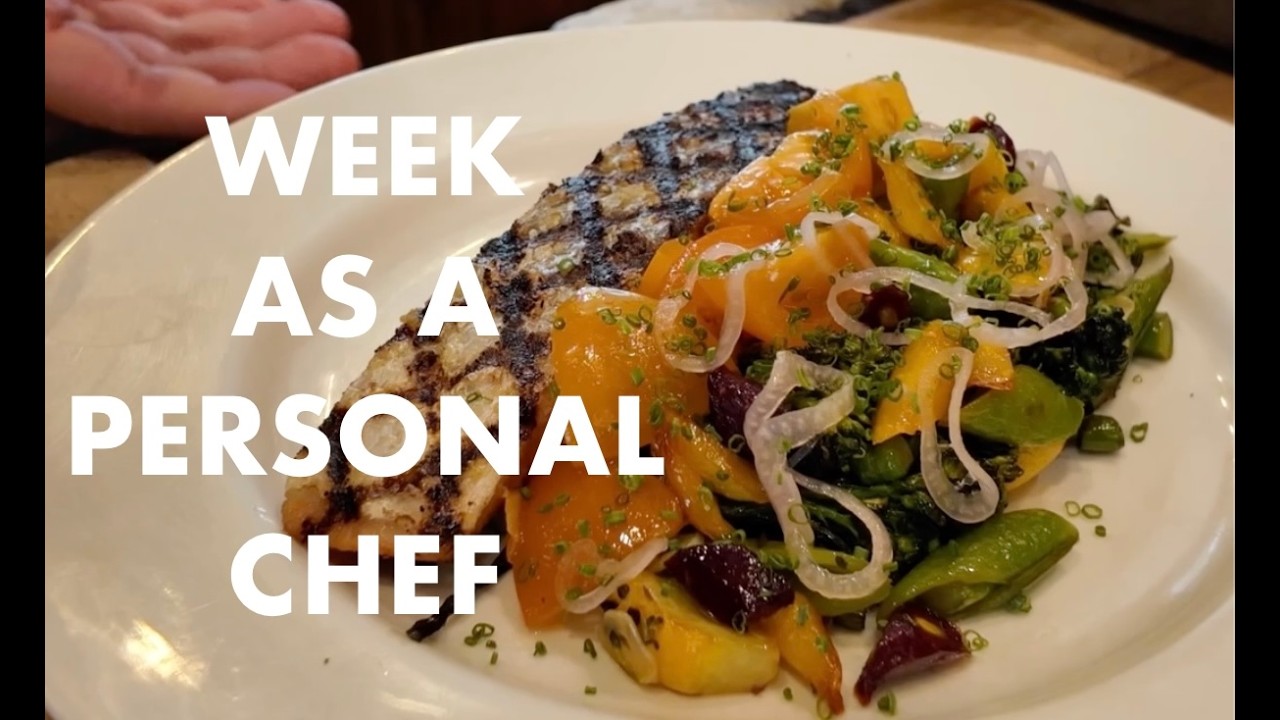 My Full Week of being a private chef in beverly hills #4!