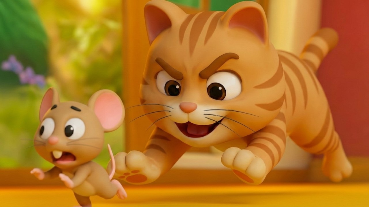 Meow Meow Billi Karti | Hindi Rhyme For Kids | म्याऊ म्याऊ | Balgeet In Hindi