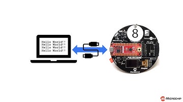 Future 8-Ball Serial Communication Between the PIC16F18446 Curiosity Nano and Your PC