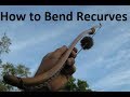 How to Recurve a self bow - Bow Building How to Recurve a self bow - Bow Building