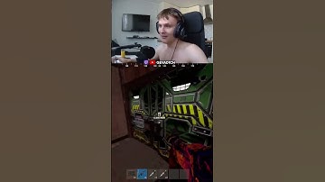 Raid ended before it even started😭🙏  #gevad1ch #twitch #rust #rustsolo #solorust #shorts