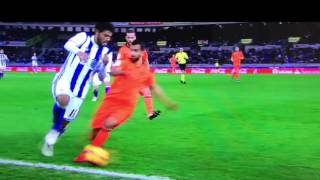 【サッカー】モントーヤのファウル