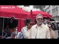 Vincent cassel et tina kunakey se promnent sur la croisette pendant le festival de cannes  23522