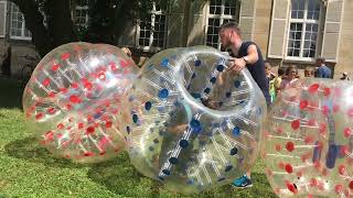 🌐 BUBBLE SOCCER an der Universität Hohenheim 🌈🤾‍♂️