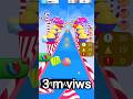 Ice Cream Runner Game | Can I Finish This? 😱 #shorts
