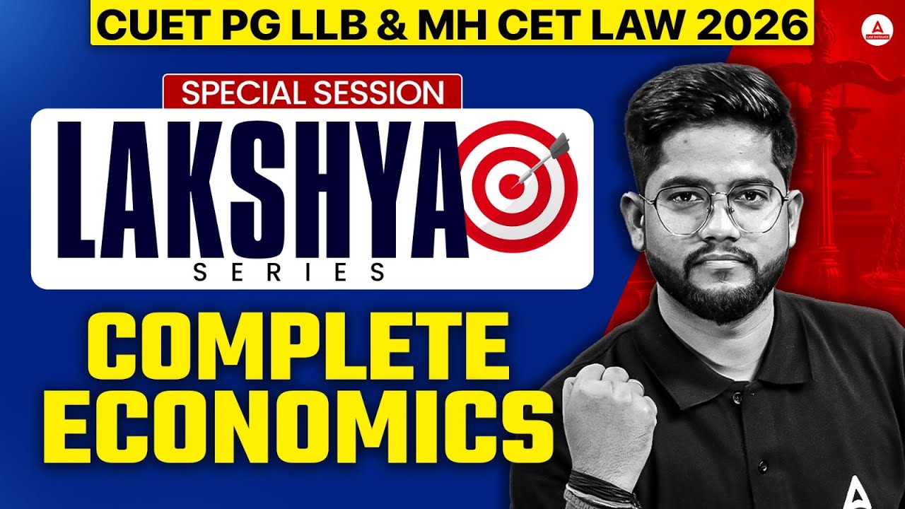 CUET PG LLB 2026 - Complete economics | CUET PG LLB & MHCET LAW 2026 ...