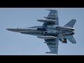 VMFA-112 COWBOYS Carrier Break then Fast Low Passes Hard Turns | Pease ANGB (PSM)