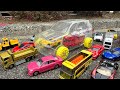 38 types of tomica  garbage truck  transparent rv car