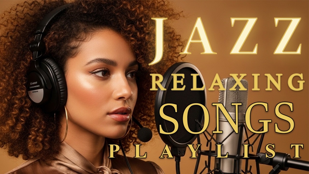 Romantic Smooth Jazz Lounge | Vokal Wanita untuk Relax & Healing