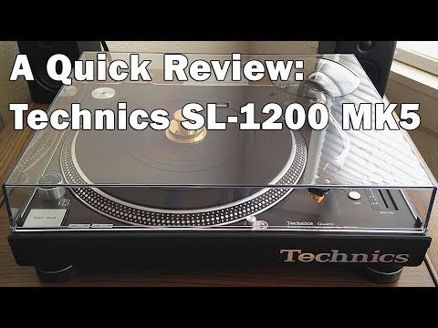 DJ機材 Technics SL1200 mk5 + Ortfon ConcordePro Technics SL