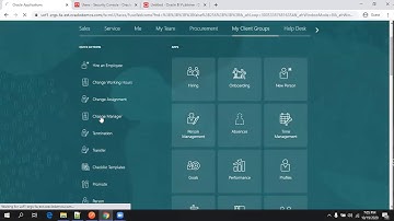 Oracle Cloud ERP - Employee Creation From UI and Using REST API