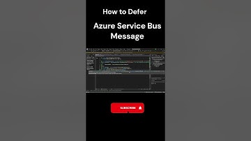Azure Service Bus | Defer Message in Peek Lock Mode