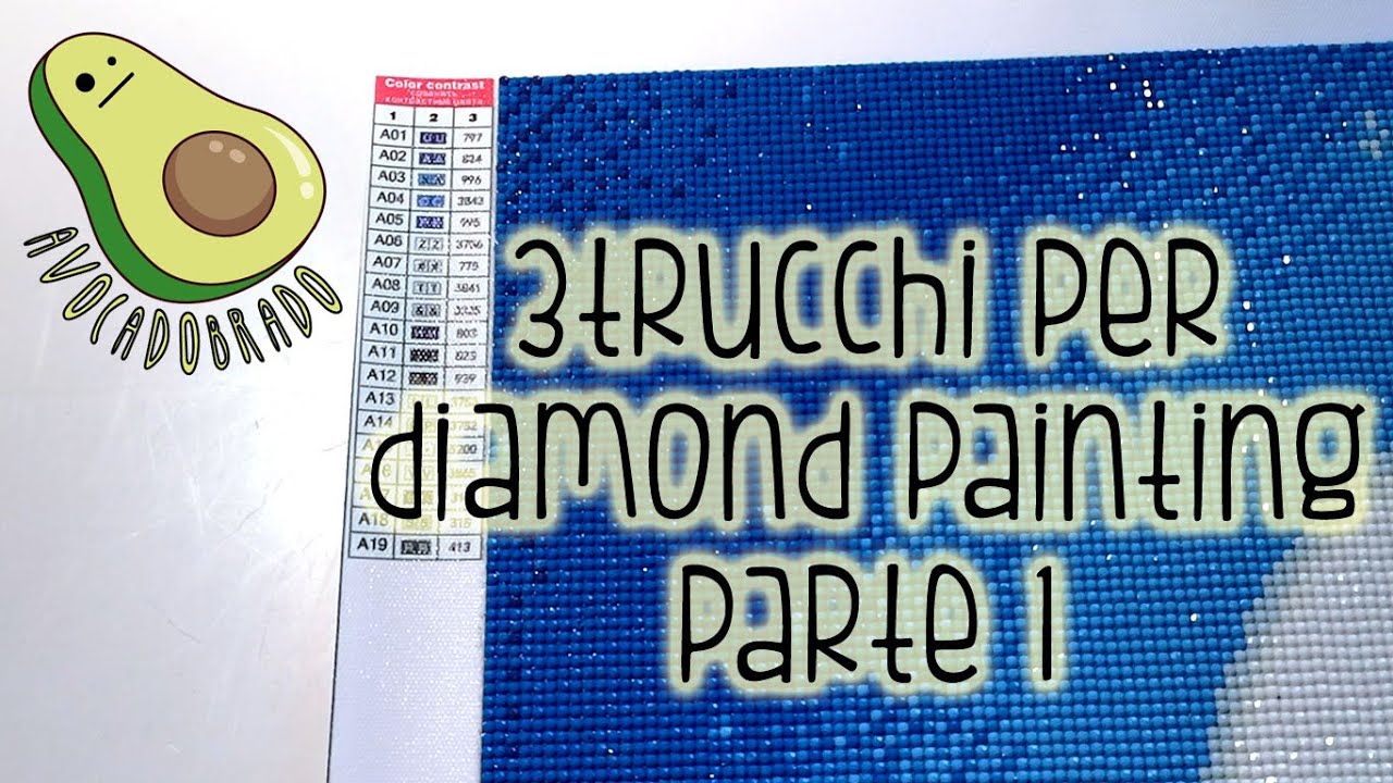3 trucchi per diamond painting - Parte 1