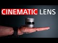 TINY cinematic lens with large character