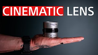 TINY cinematic lens with large character