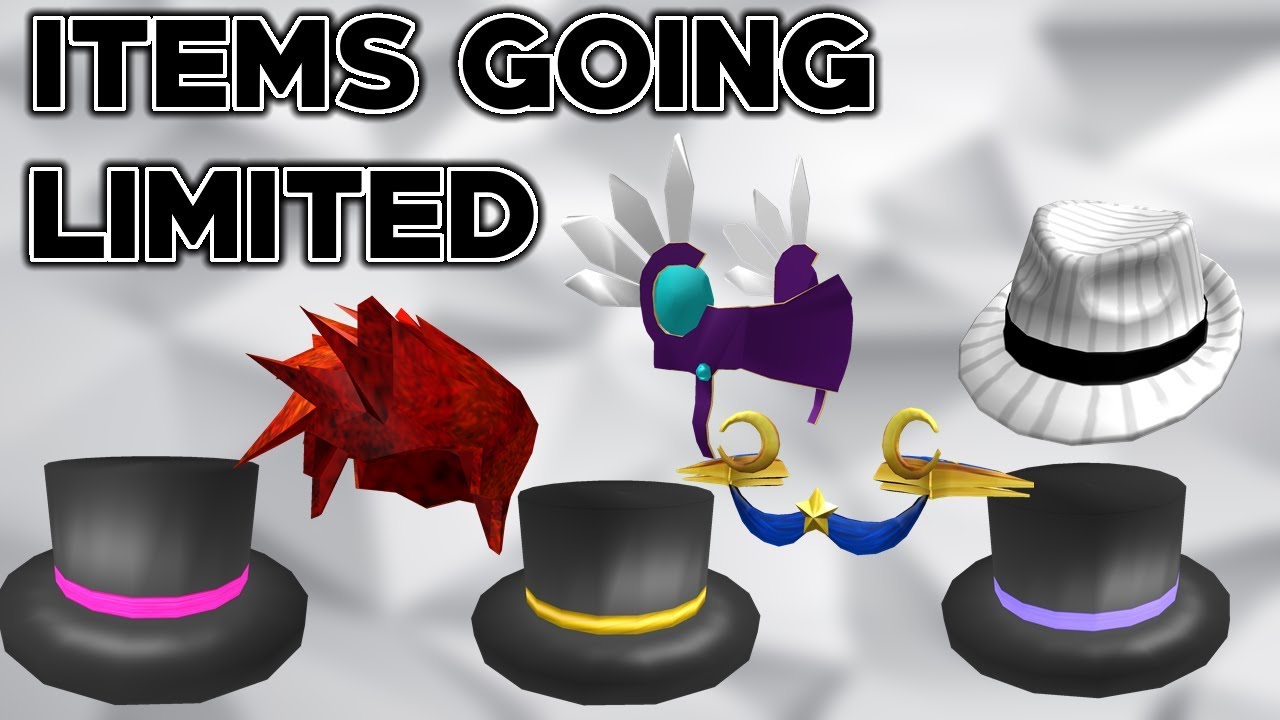 Roblox New Items That May Go Limited