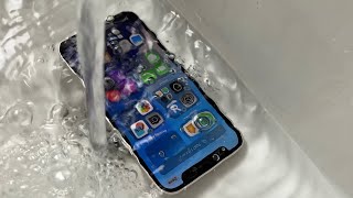 iPhone 12 mini water test
