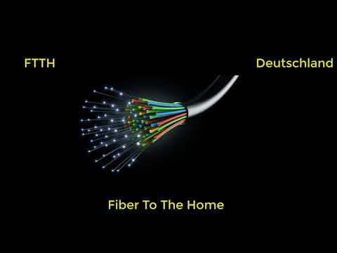 Internet speed in Germany FTTH  - Vitesse Internet en Allemagne FTTH