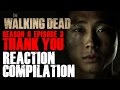 The Walking Dead | Glenn's False Death Reactions Compilation