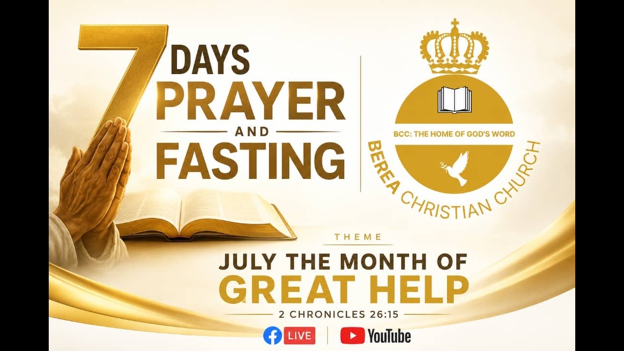 DAY 3 OF 7 DAYS PRAYER AND FASTING - YouTube