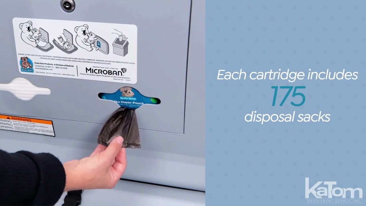 Koala Kare Diaper Disposal Sacks for Baby Changing Stations (KB160