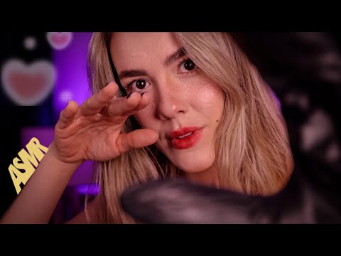 ASMR Abra & Feche os Olhos | Siga as minhas instruções, Visual triggers para dormir 💤