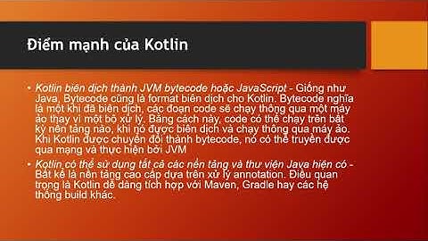 So sánh java và kotlin