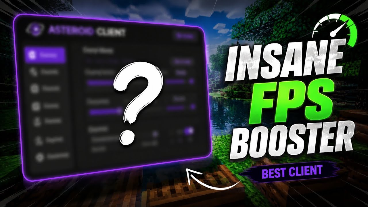 BEST Minecraft FPS Boost Client For Low End Devices 🔥 - YouTube