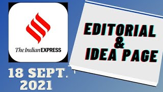 18th September 2021  Gargi Classes Indian Express Editorial Analysisdiscussion