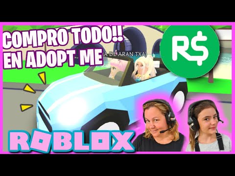 Compro A Mi Hija Todo Lo Que Toca En Adopt Me Roblox En Espanol Youtube - videos de los juguetes de arantxa roblox roblox free