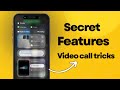 iPhone hidden features - iPhone Video Call secret features | Background Blur + Studio Light