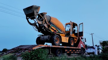 Ajax Fiori Argo 4000 Unloading | Truck vs Chemant mixed machine | Truck Video