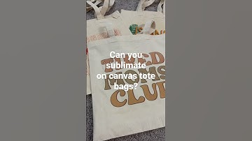 How to sublimate on Canvas Tote bags? Come back and I’ll show you how!