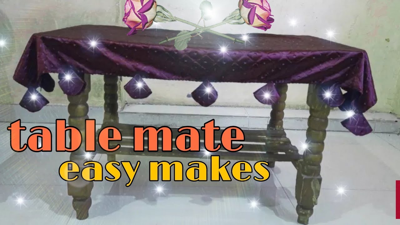 Computer Table Matte Making Image Easy Table Mate Making with: Create-Fun || CreateFun || Create Fan ...