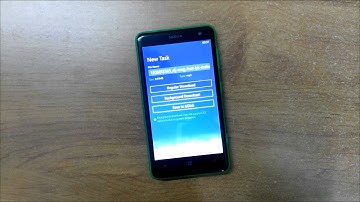 UC Browser 3.2 for Windows Phone - Background Download Demo