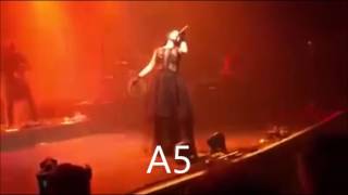 Tarja Turunen - SICK High Notes C#6 in New Metal Song (Supremacy |Muse Cover|) 2016