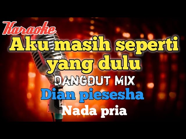 Tak ingin sendiri - Dangdut mix karaoke nada pria class=