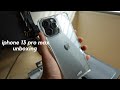 iphone 13 pro max (graphite) + UAG plyo case ice clear | quick unboxing 📦