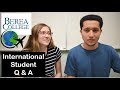 International Student Q&A: Berea College