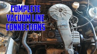 Mitsubishi Lancer 4g1 Engine Vacuum Line Connections