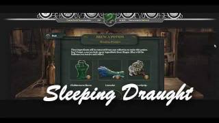 Pottermore.com potions (Sleeping Draught)