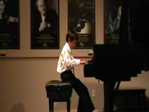 Andrew Chan, age 12 2009 - Prelude in c minor WTC II -JS Bach