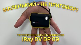 ОБЗОР на iRay DV DP 09 - тепловизионный монокуляр и измерительная насадка в миниатюрном исполнении