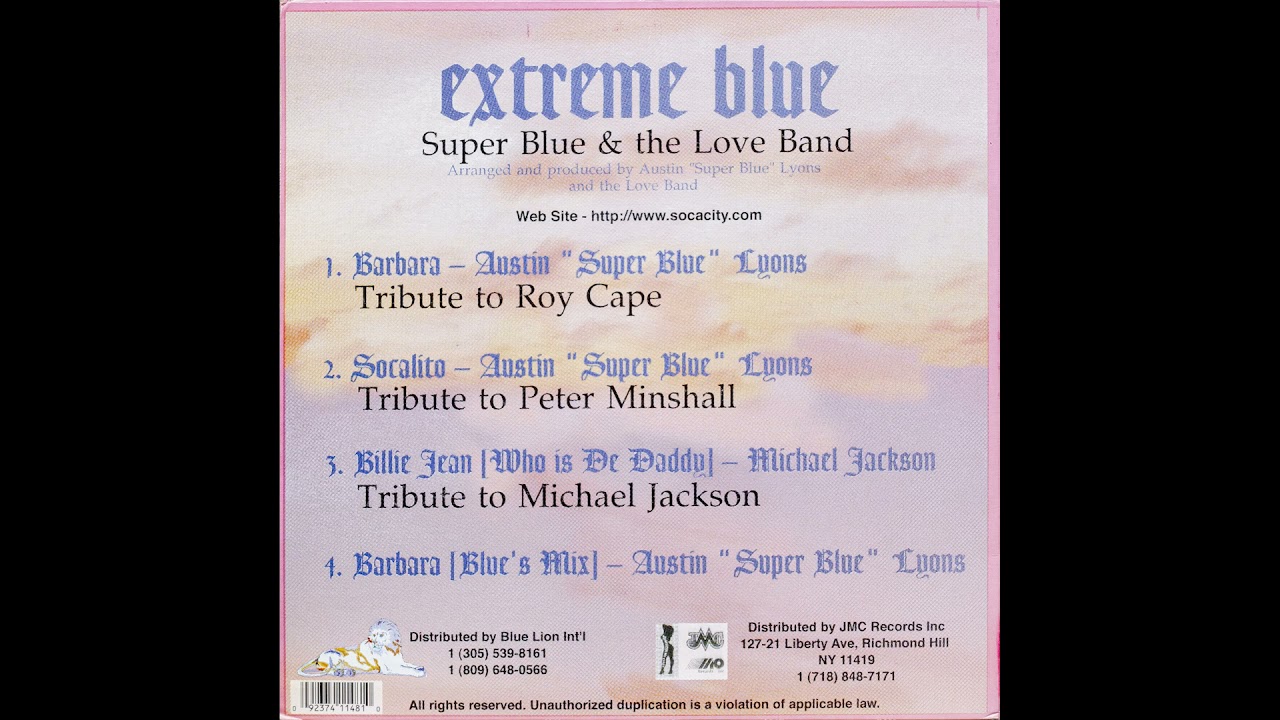 Mira Super Blue & The Love Band - Billie Jean (Who is De Daddy) en YouTube Mira Super Blue & The Love Band - Billie Jean (Who is De Daddy) en YouTube
