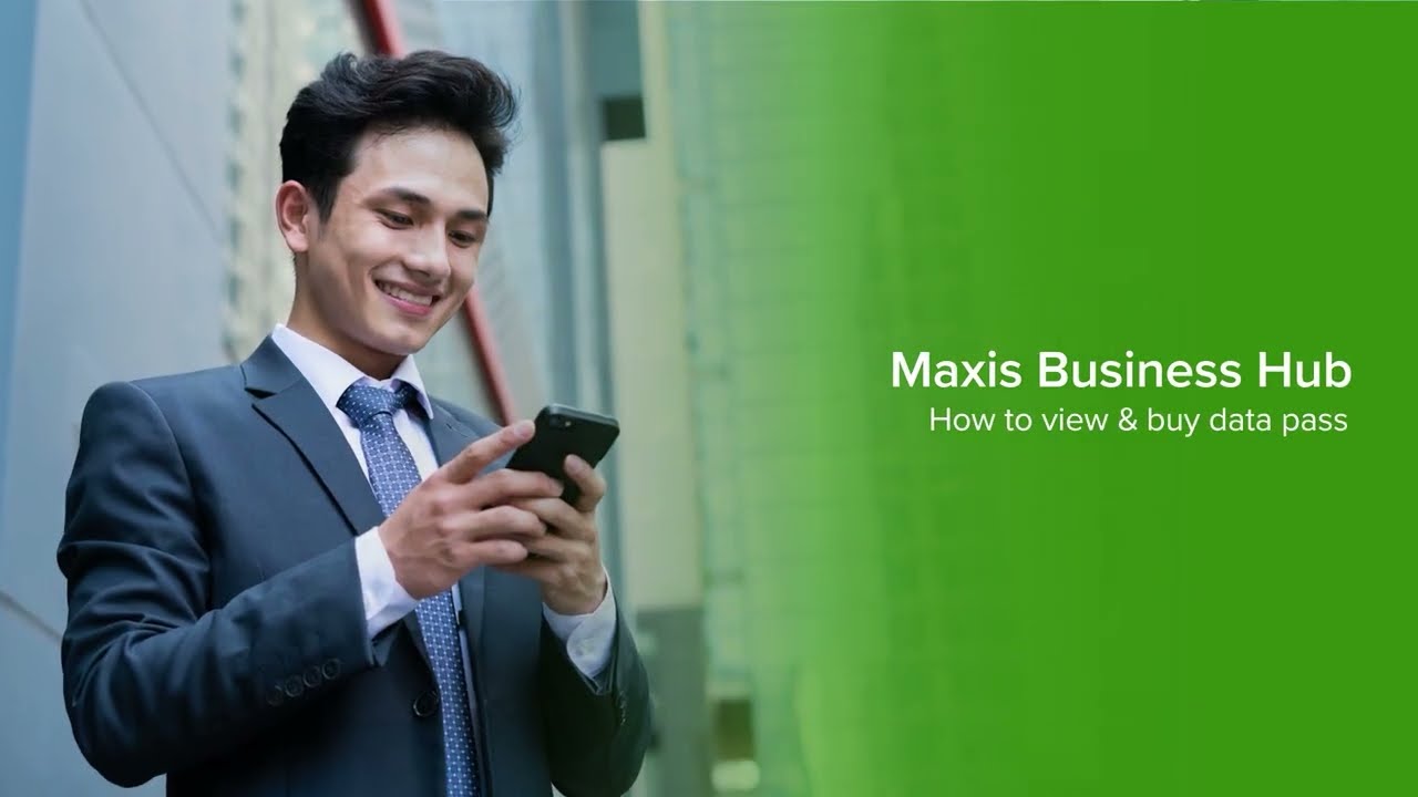 Maxis Business Hub: How to Buy & View Data Pass
